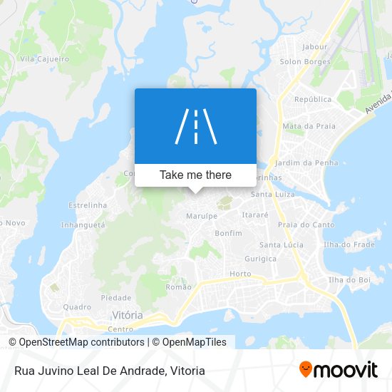 Rua Juvino Leal De Andrade map