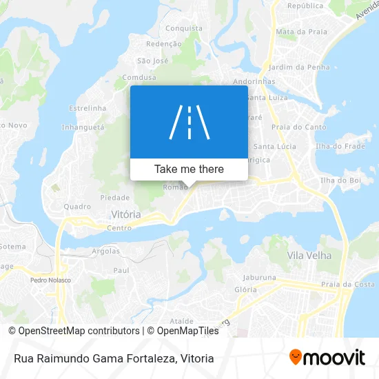 Rua Raimundo Gama Fortaleza map