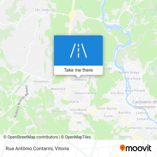 Rua Antônio Contarini map