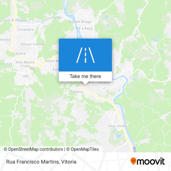 Rua Francisco Martins map