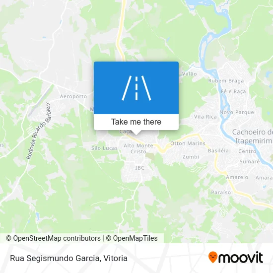 Rua Segismundo Garcia map