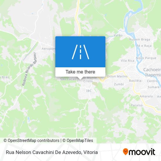 Rua Nelson Cavachini De Azevedo map