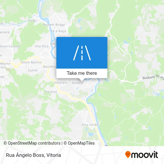 Rua Ângelo Boss map