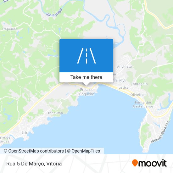 Rua 5 De Março map
