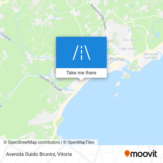 Avenida Guido Brunini map