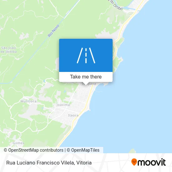 Rua Luciano Francisco Vilela map