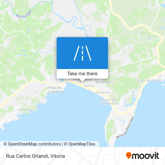 Rua Carlos Orlandi map