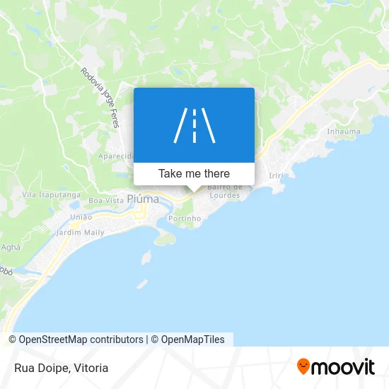 Rua Doipe map