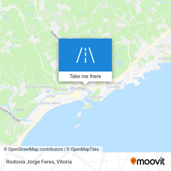 Rodovia Jorge Feres map