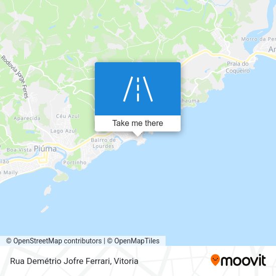 Rua Demétrio Jofre Ferrari map