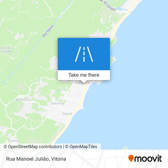 Rua Manoel Julião map