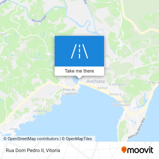 Rua Dom Pedro II map