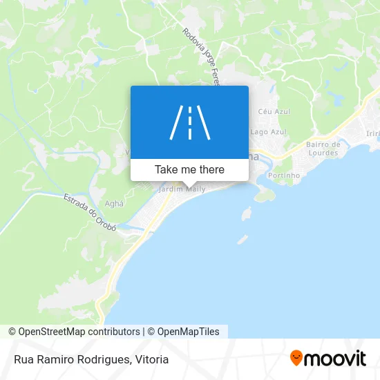 Rua Ramiro Rodrigues map