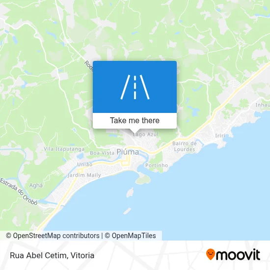 Rua Abel Cetim map