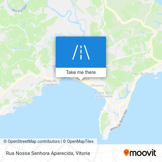 Rua Nossa Senhora Aparecida map