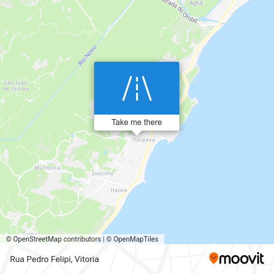 Rua Pedro Felipi map