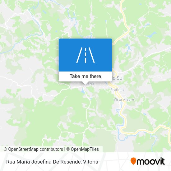 Rua Maria Josefina De Resende map