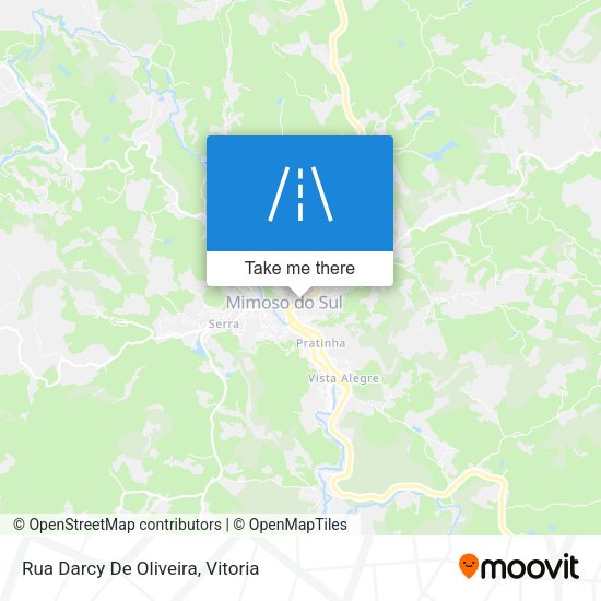 Rua Darcy De Oliveira map