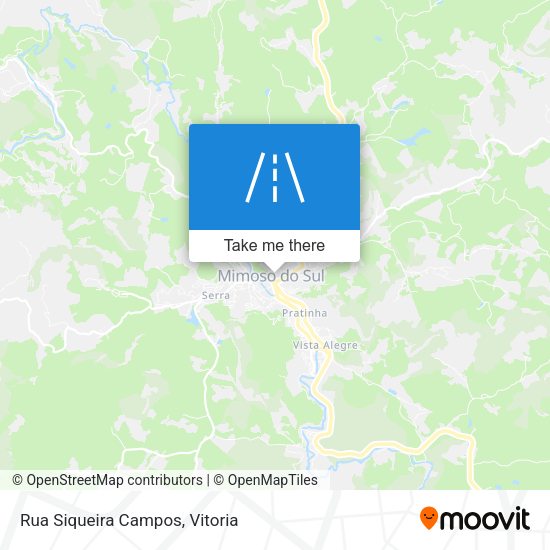 Rua Siqueira Campos map