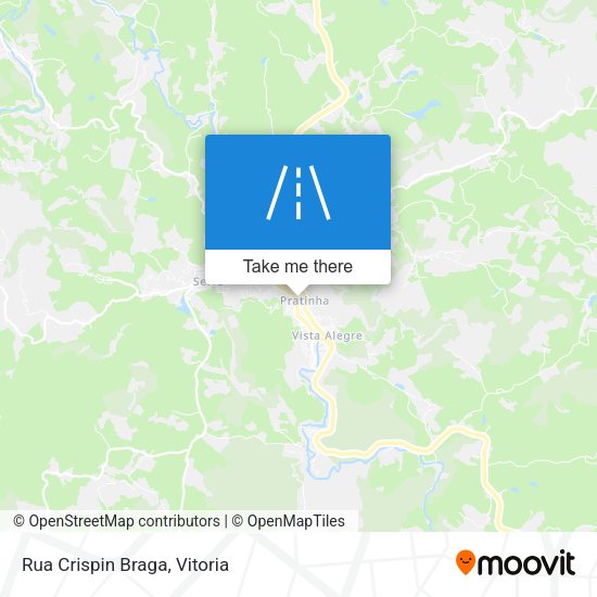 Rua Crispin Braga map