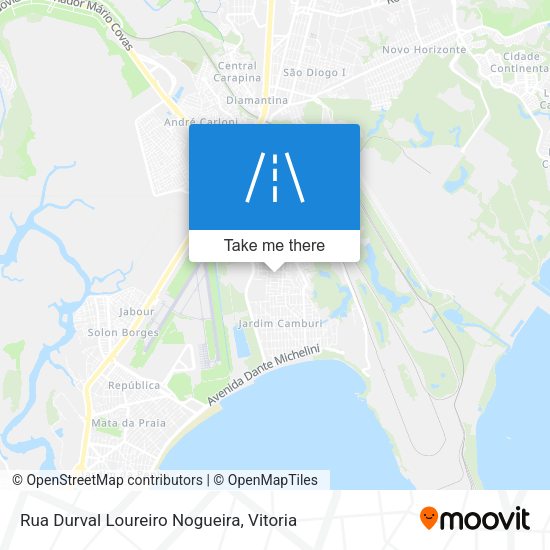 Rua Durval Loureiro Nogueira map