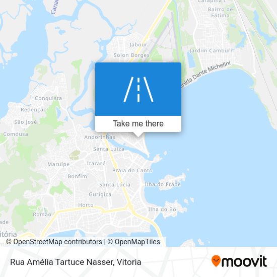Rua Amélia Tartuce Nasser map