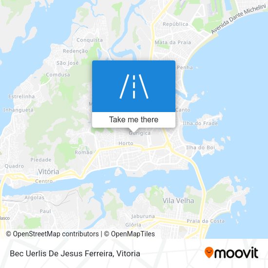 Bec Uerlis De Jesus Ferreira map