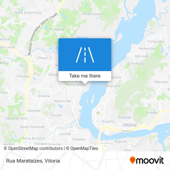 Rua Marataizes map