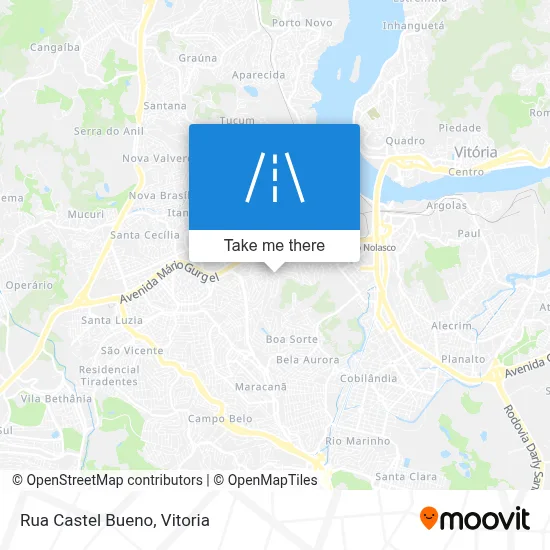 Rua Castel Bueno map