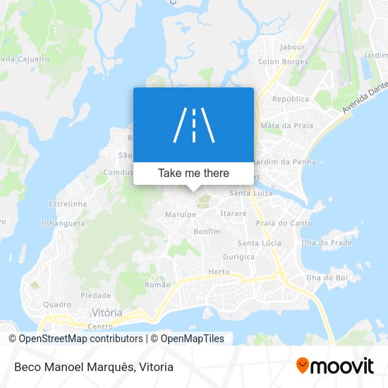 Beco Manoel Marquês map