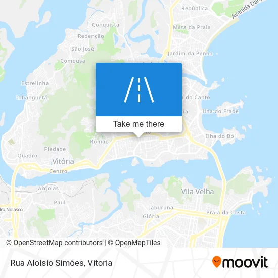 Rua Aloísio Simões map