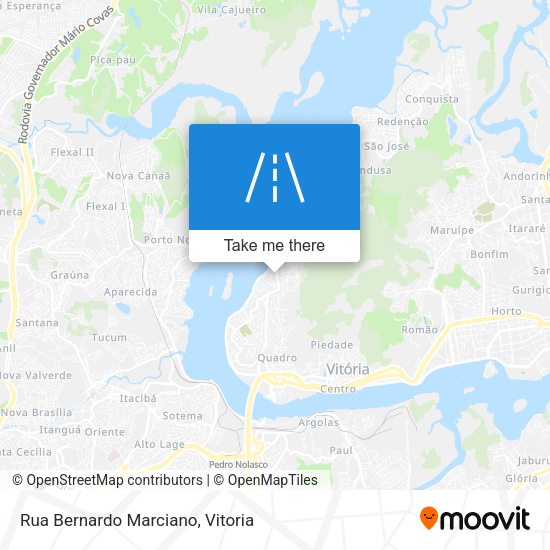 Rua Bernardo Marciano map