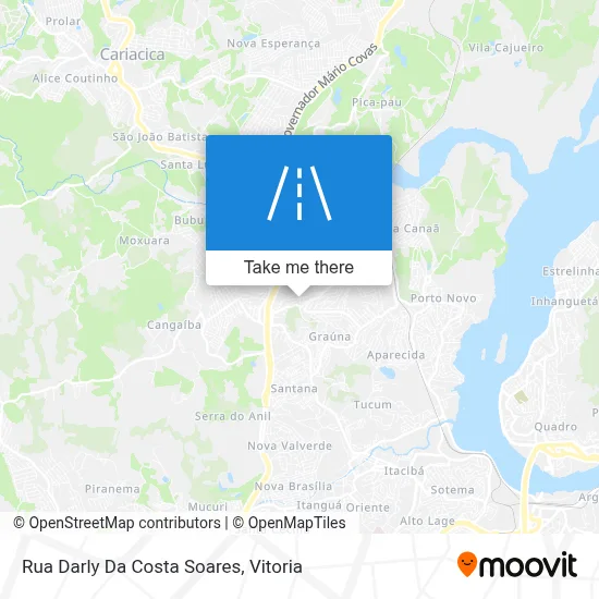 Rua Darly Da Costa Soares map