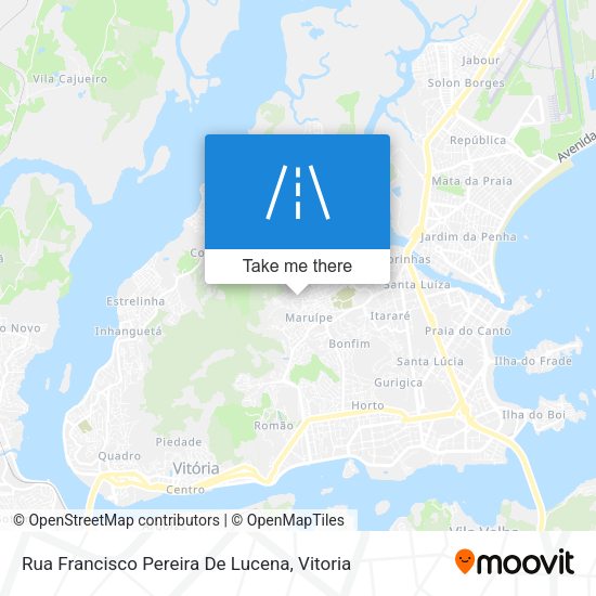 Rua Francisco Pereira De Lucena map