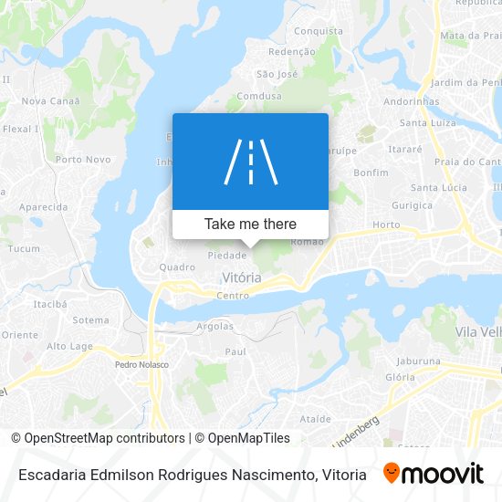 Escadaria Edmilson Rodrigues Nascimento map