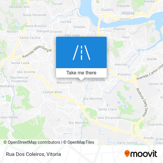 Rua Dos Coleiros map