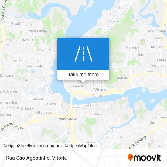 Rua São Agostinho map