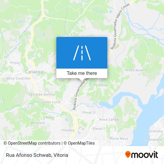 Rua Afonso Schwab map