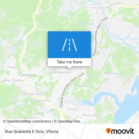 Rua Quarenta E Dois map