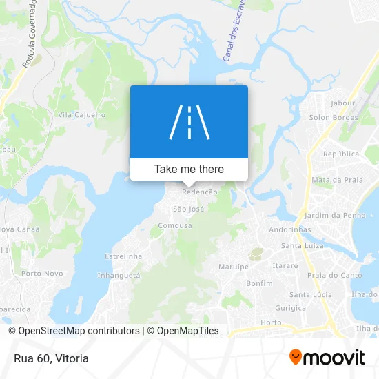 Rua 60 map