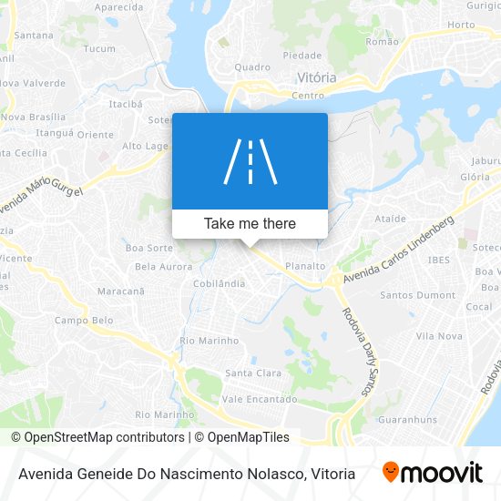 Avenida Geneide Do Nascimento Nolasco map