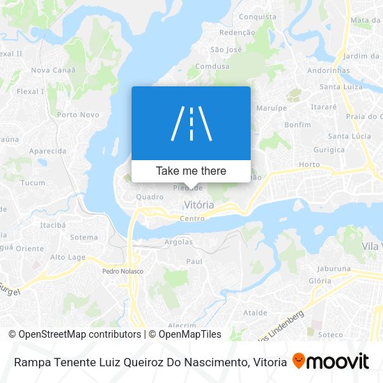 Rampa Tenente Luiz Queiroz Do Nascimento map