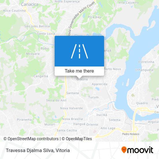 Travessa Djalma Silva map
