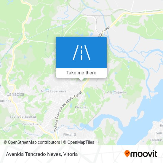 Avenida Tancredo Neves map