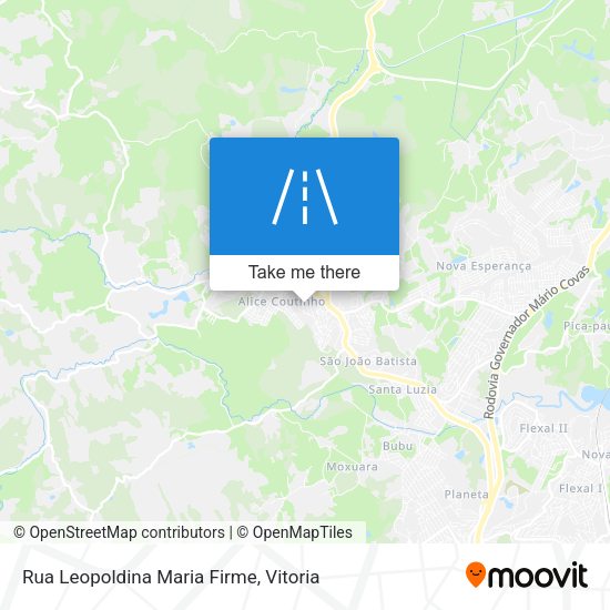 Rua Leopoldina Maria Firme map