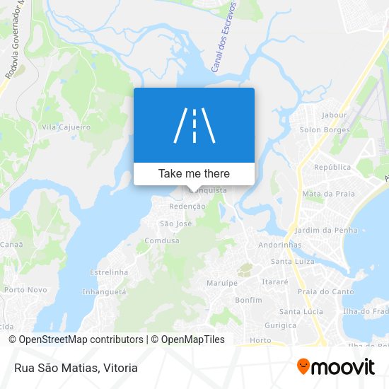 Rua São Matias map