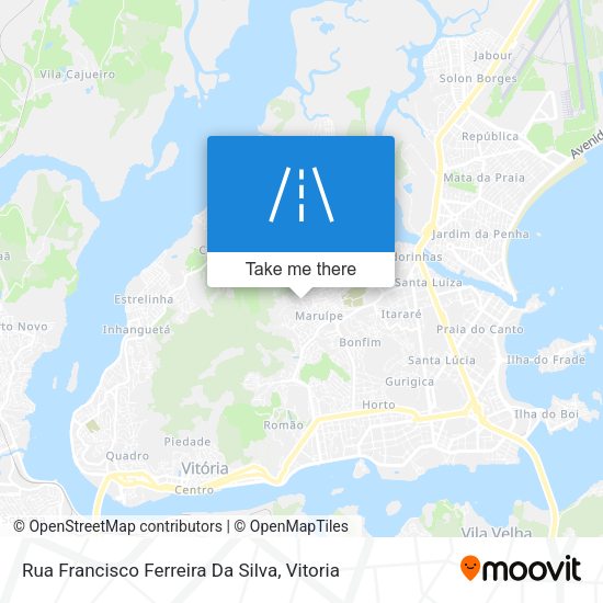 Rua Francisco Ferreira Da Silva map