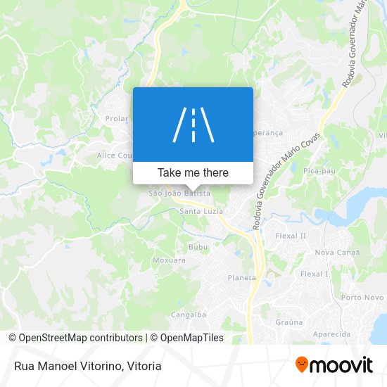 Rua Manoel Vitorino map