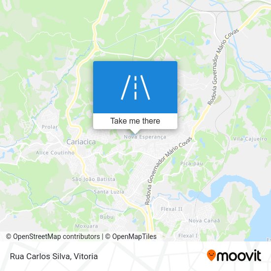 Rua Carlos Silva map