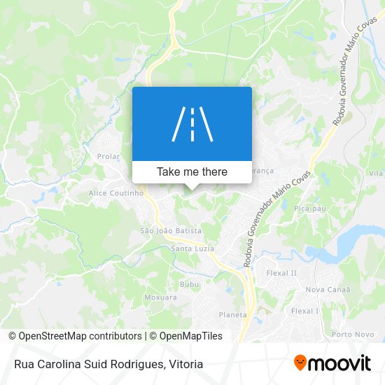 Rua Carolina Suid Rodrigues map